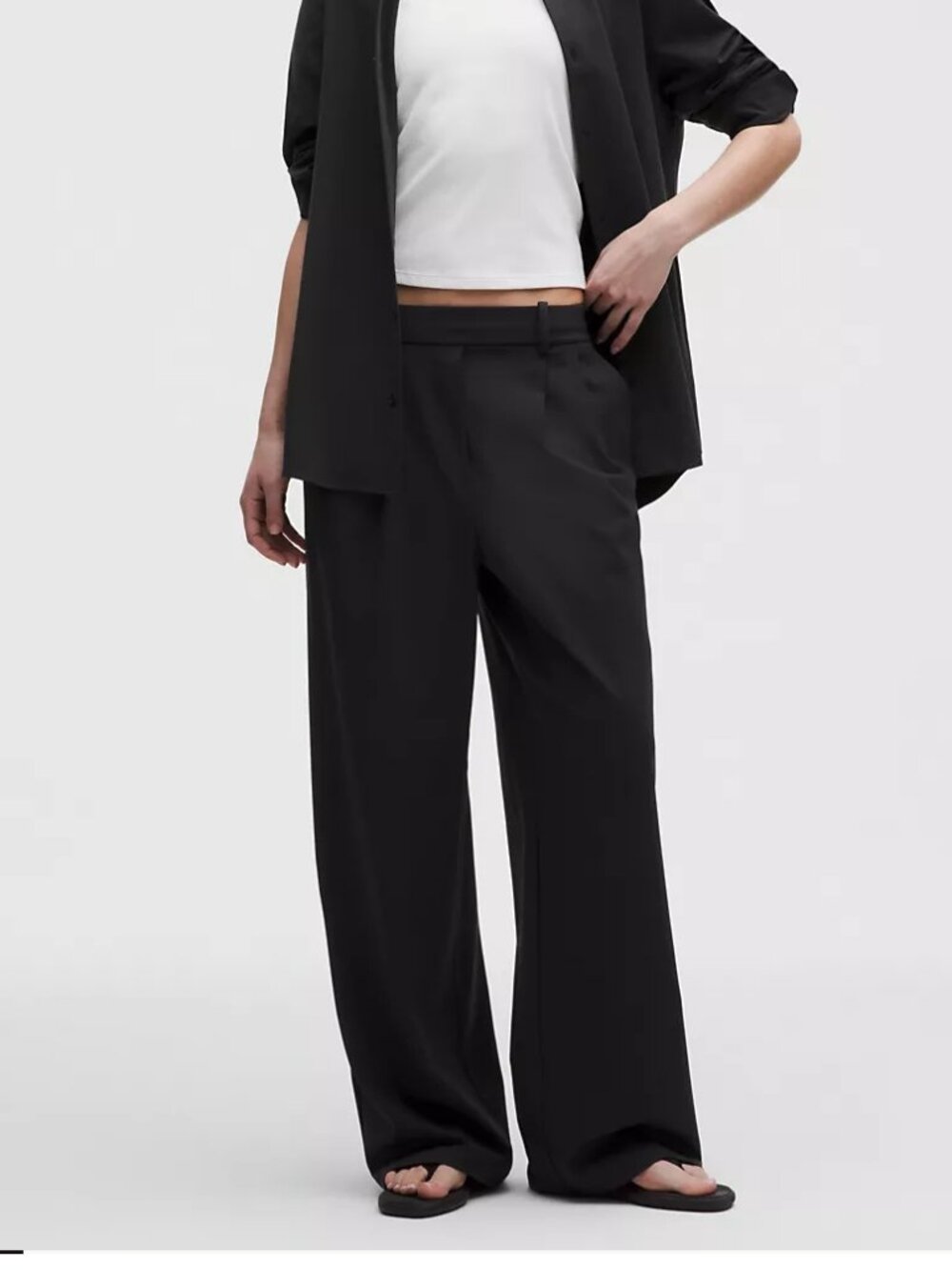 Daydrift High Rise Wide Leg Trouser Short
